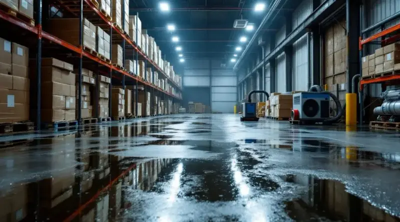 Warehouse Water Damage Cleanup Greenwood Village